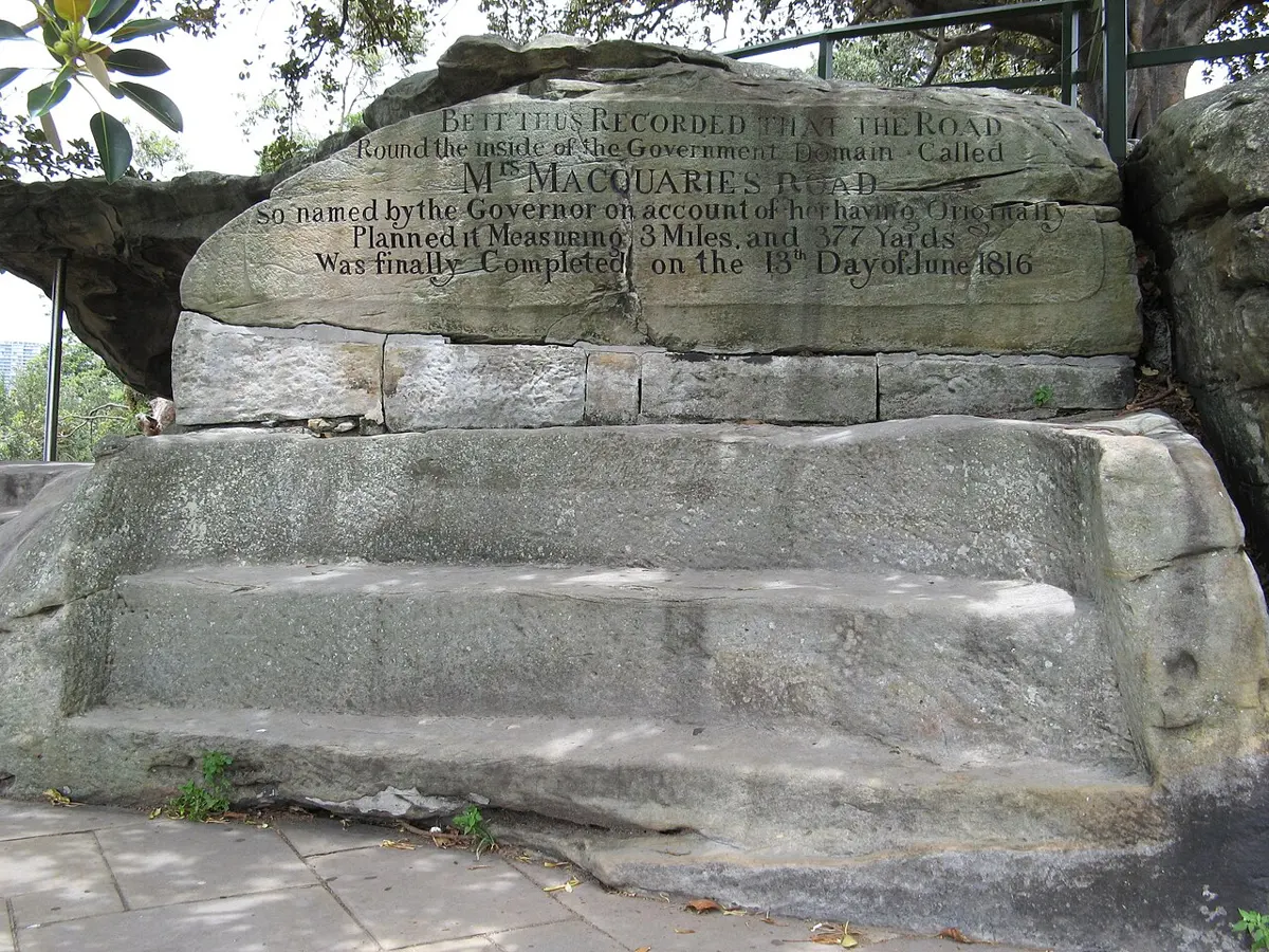 Mrs Macquarie’s Chair